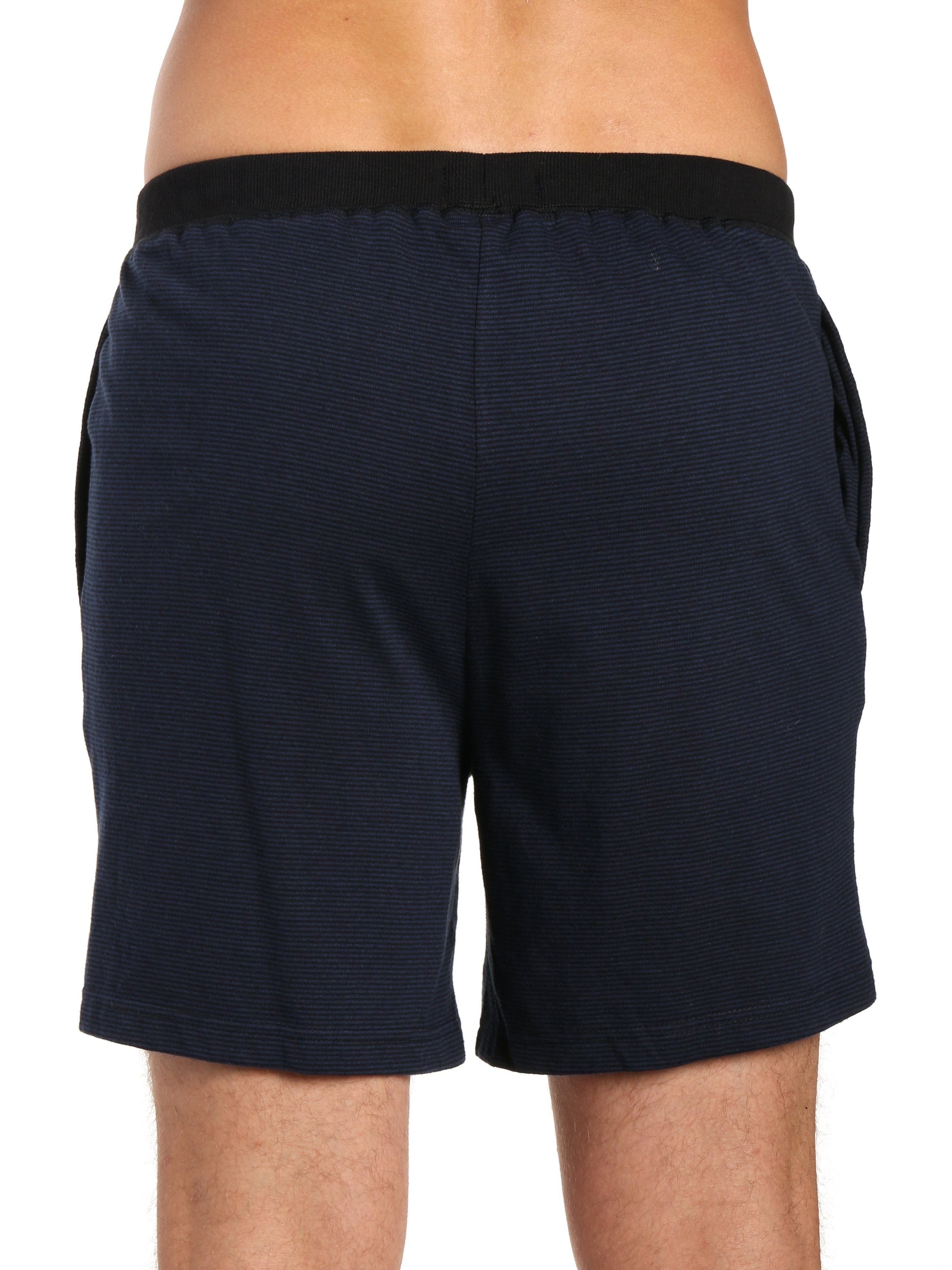 Stripes Black-Navy