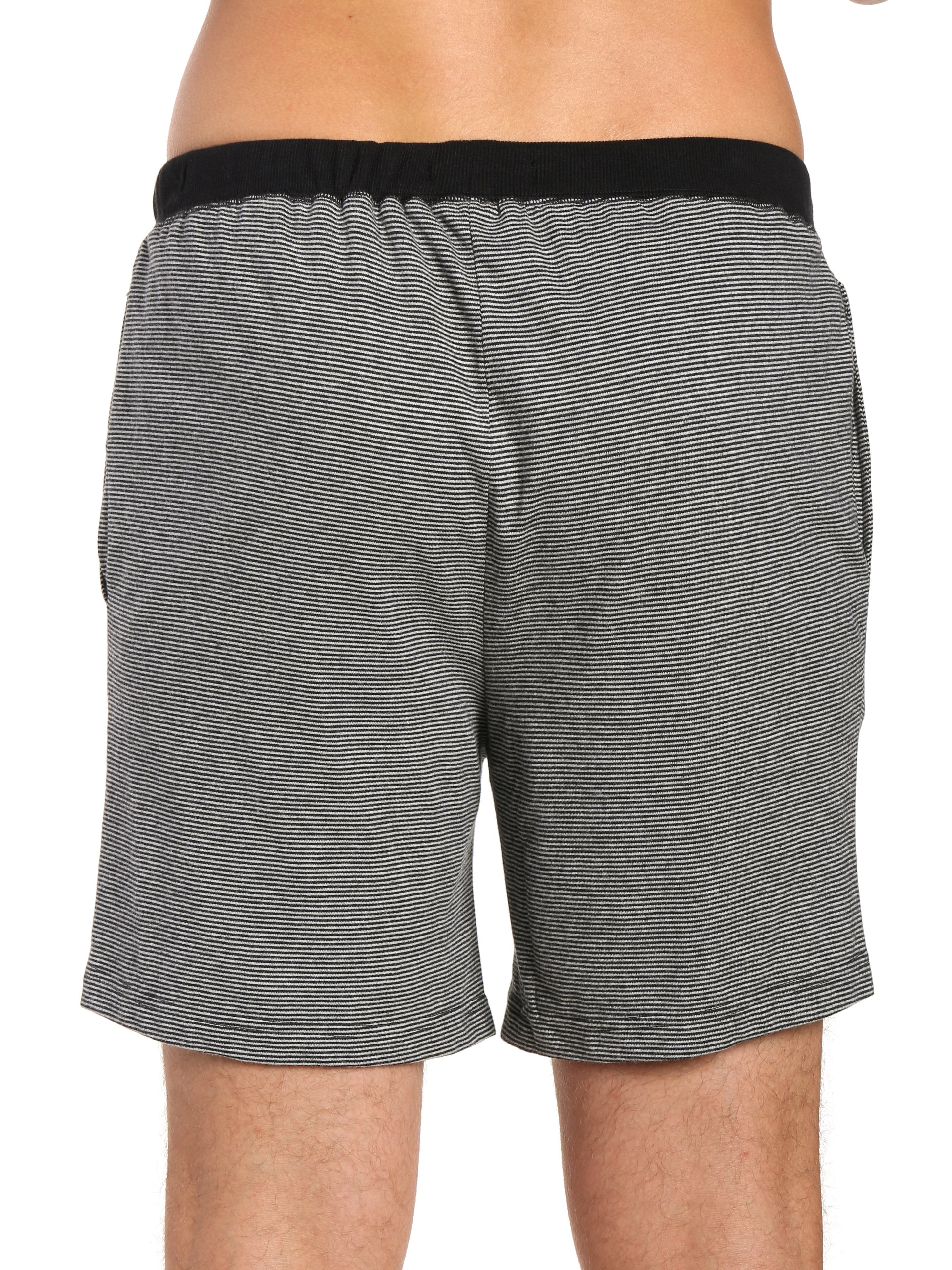 Stripes Black-Heather Gray