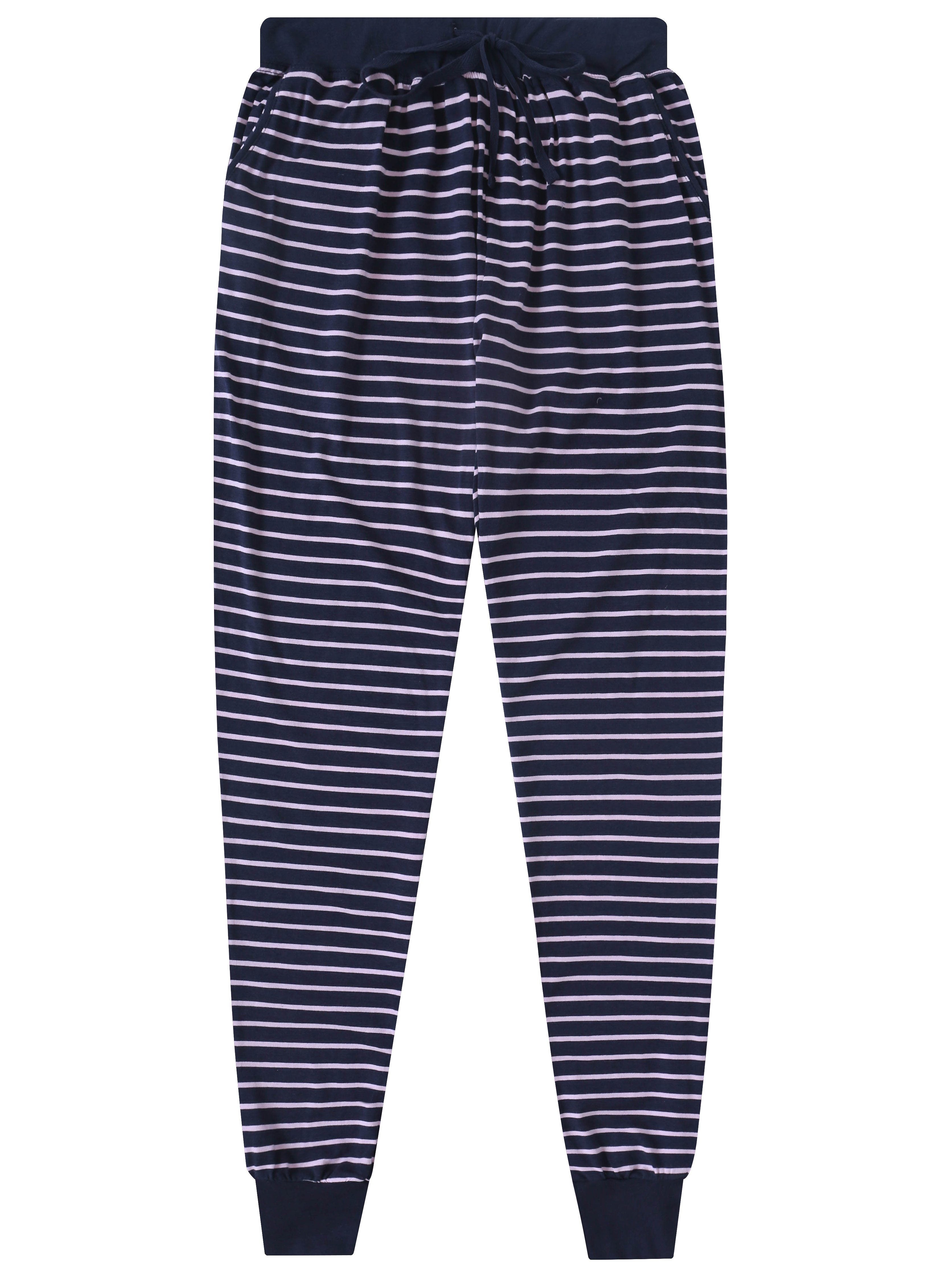 Women's Soft Knit Jersey Jogger Lounge Pants