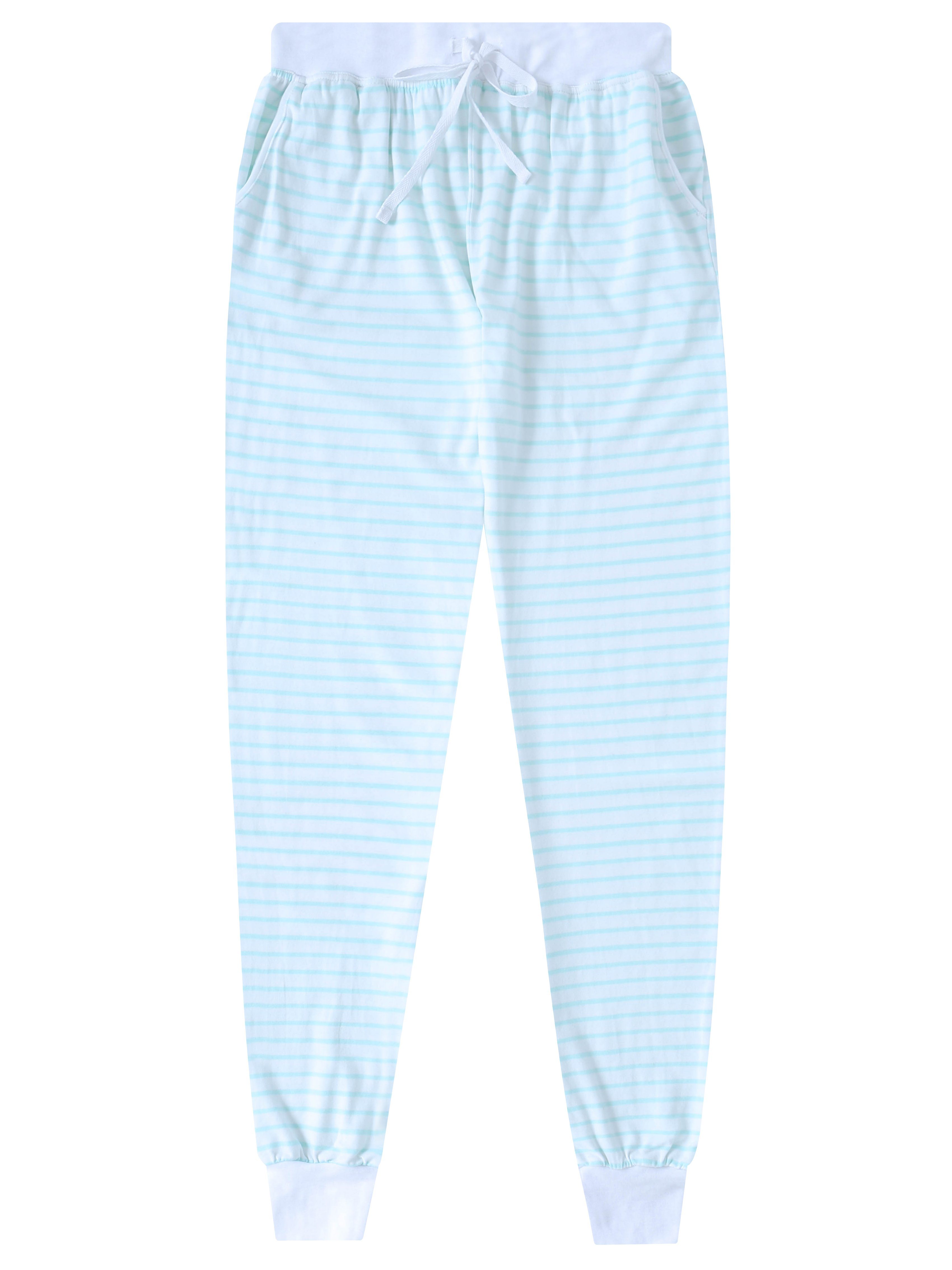 Women's Soft Knit Jersey Jogger Lounge Pants