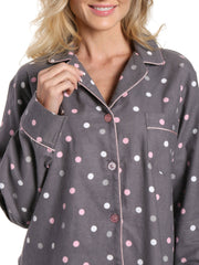 Polka Medley Gray-Pink