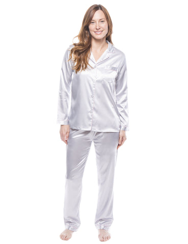 Women's Satin Pajama/Sleepwear Set