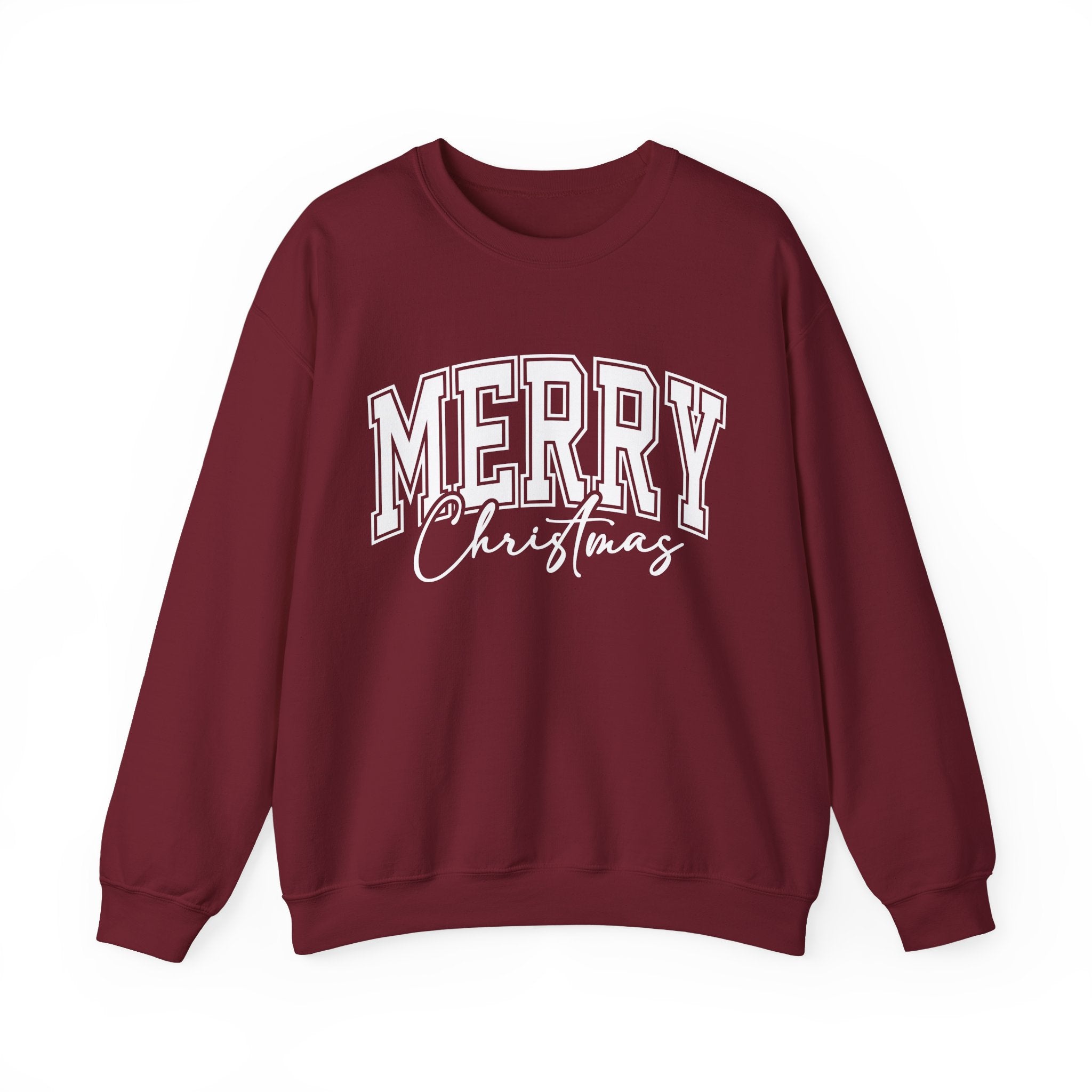 Merry Christmas Womens Christmas Sweatshirt | Womens Holiday Sweater