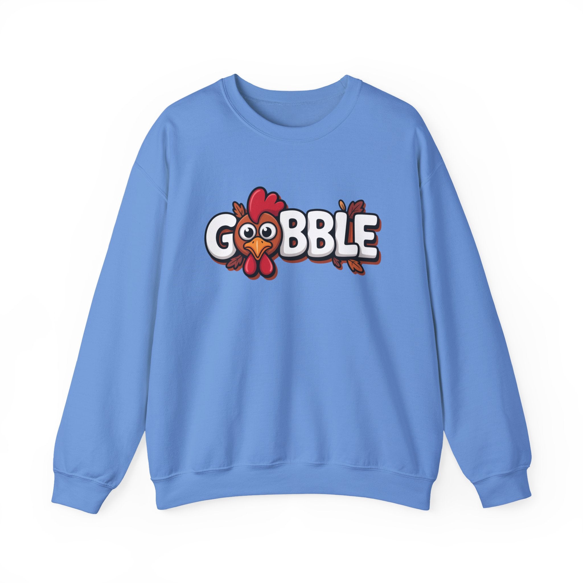 Gobble Turkey Thanksgiving Holiday Sweatshirt