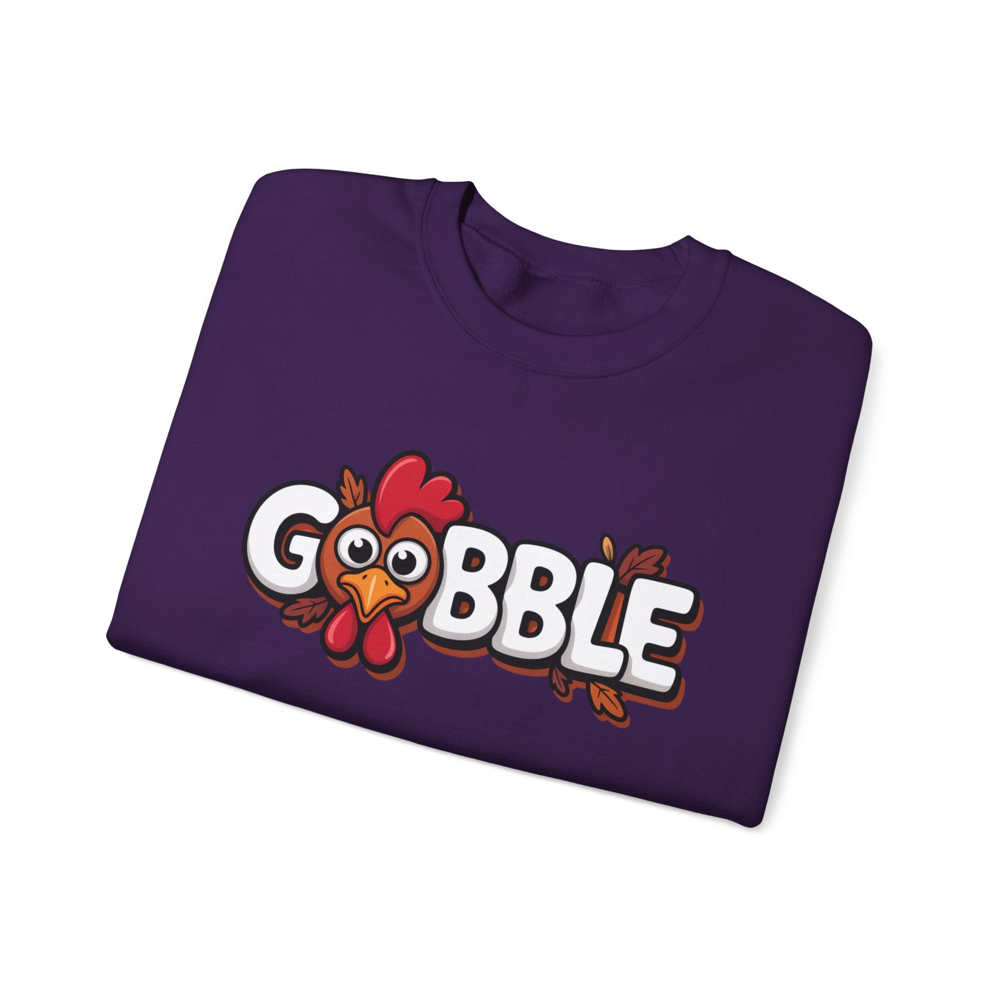 Gobble Turkey Thanksgiving Holiday Sweatshirt