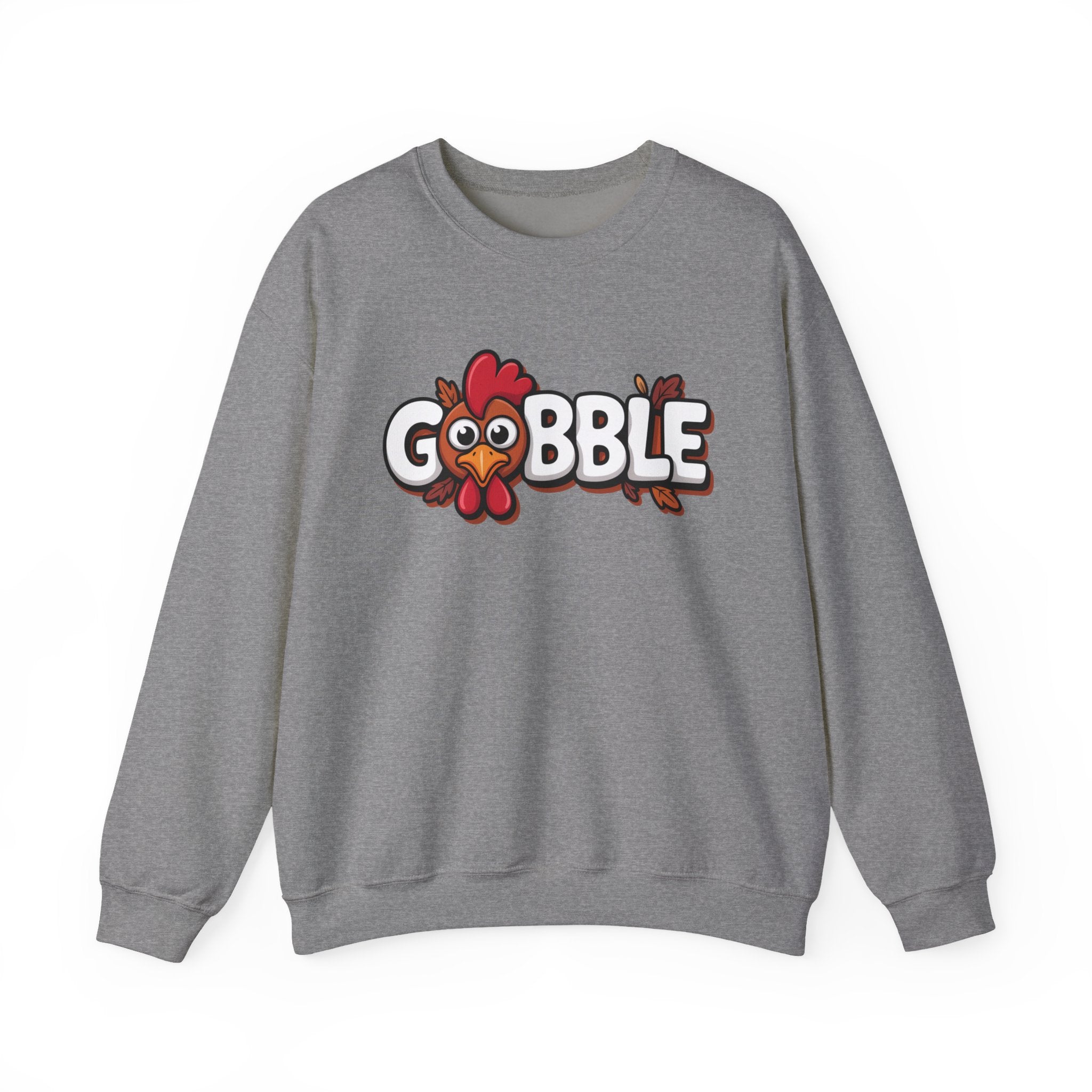 Gobble Turkey Thanksgiving Holiday Sweatshirt