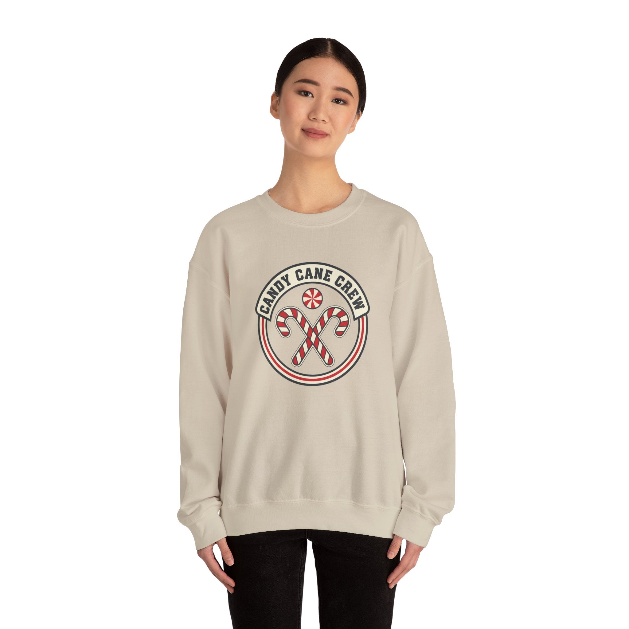 Candy Cane Crew Sweatshirt