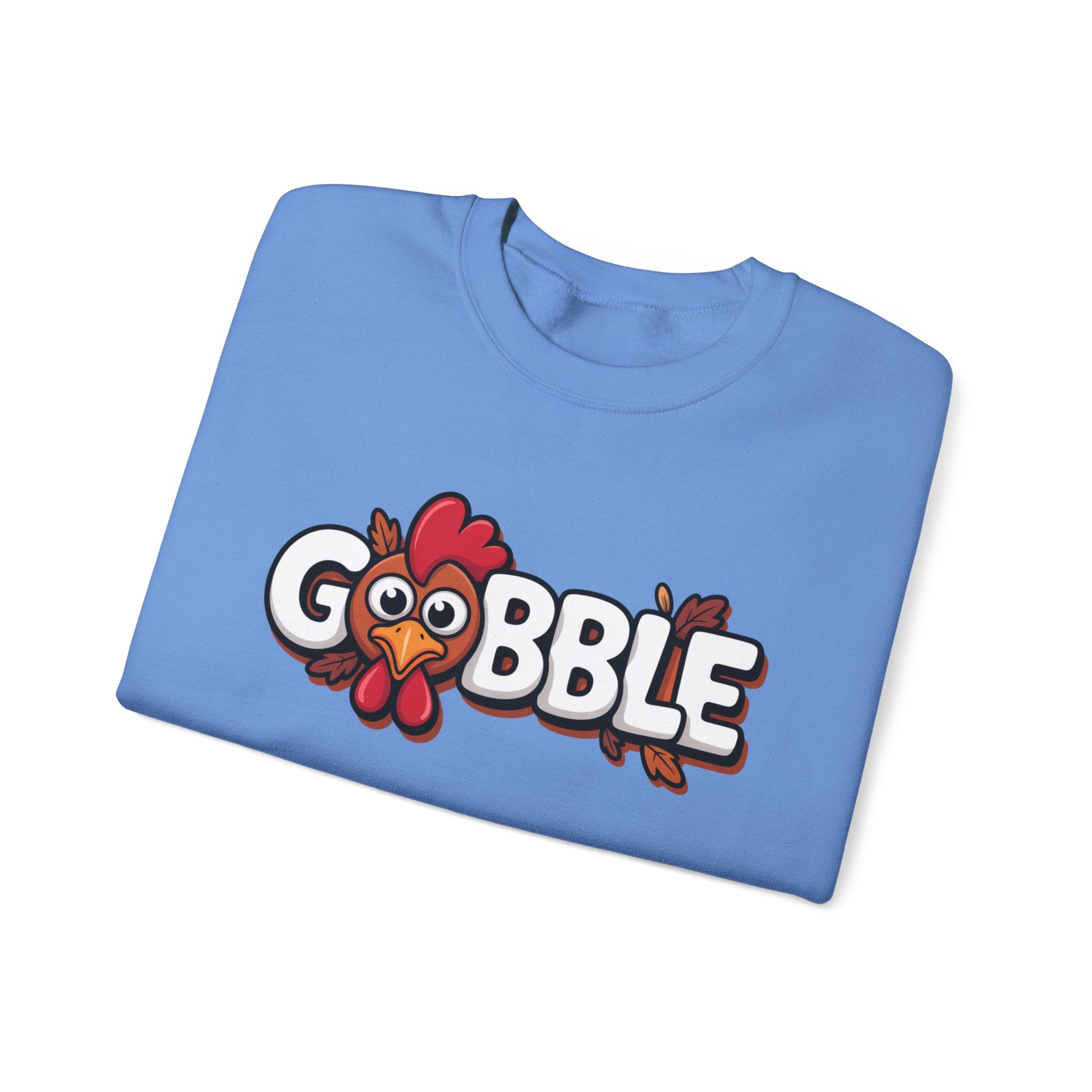 Gobble Turkey Thanksgiving Holiday Sweatshirt