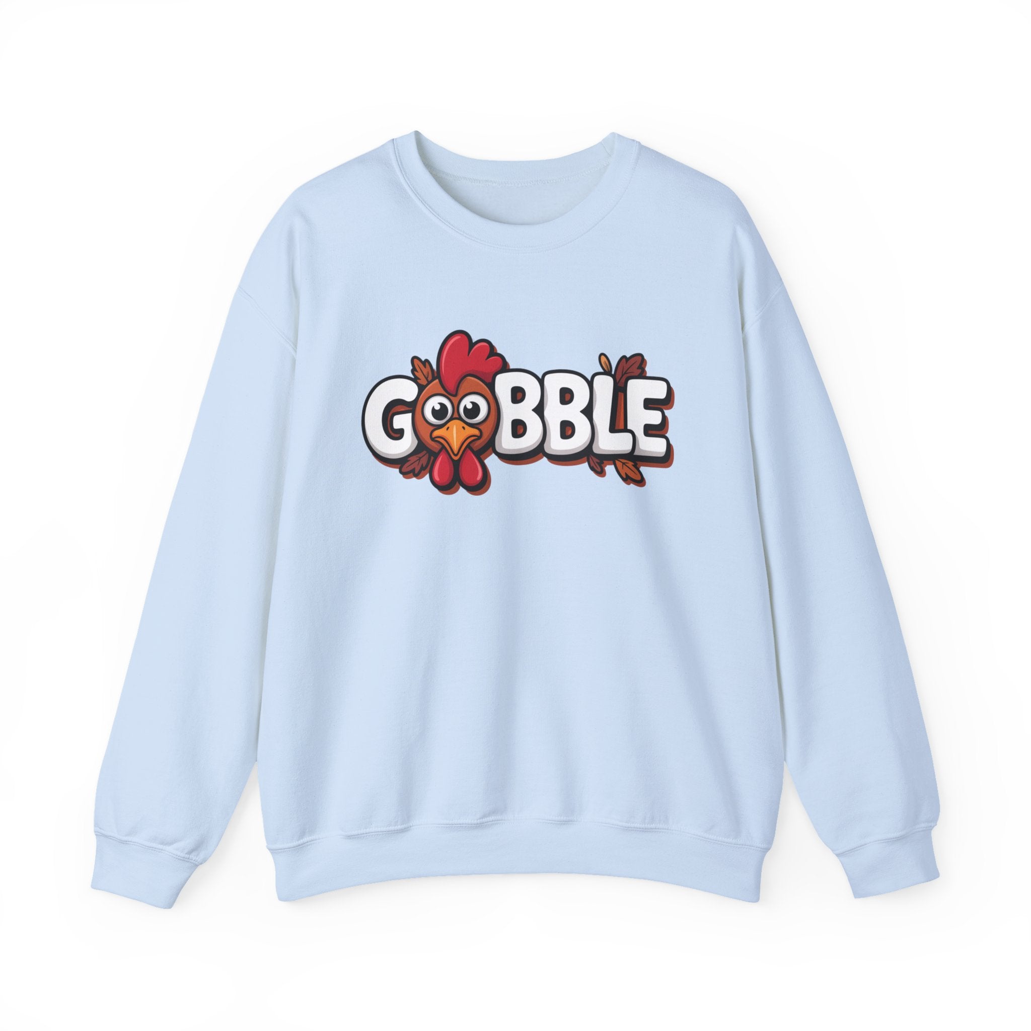 Gobble Turkey Thanksgiving Holiday Sweatshirt