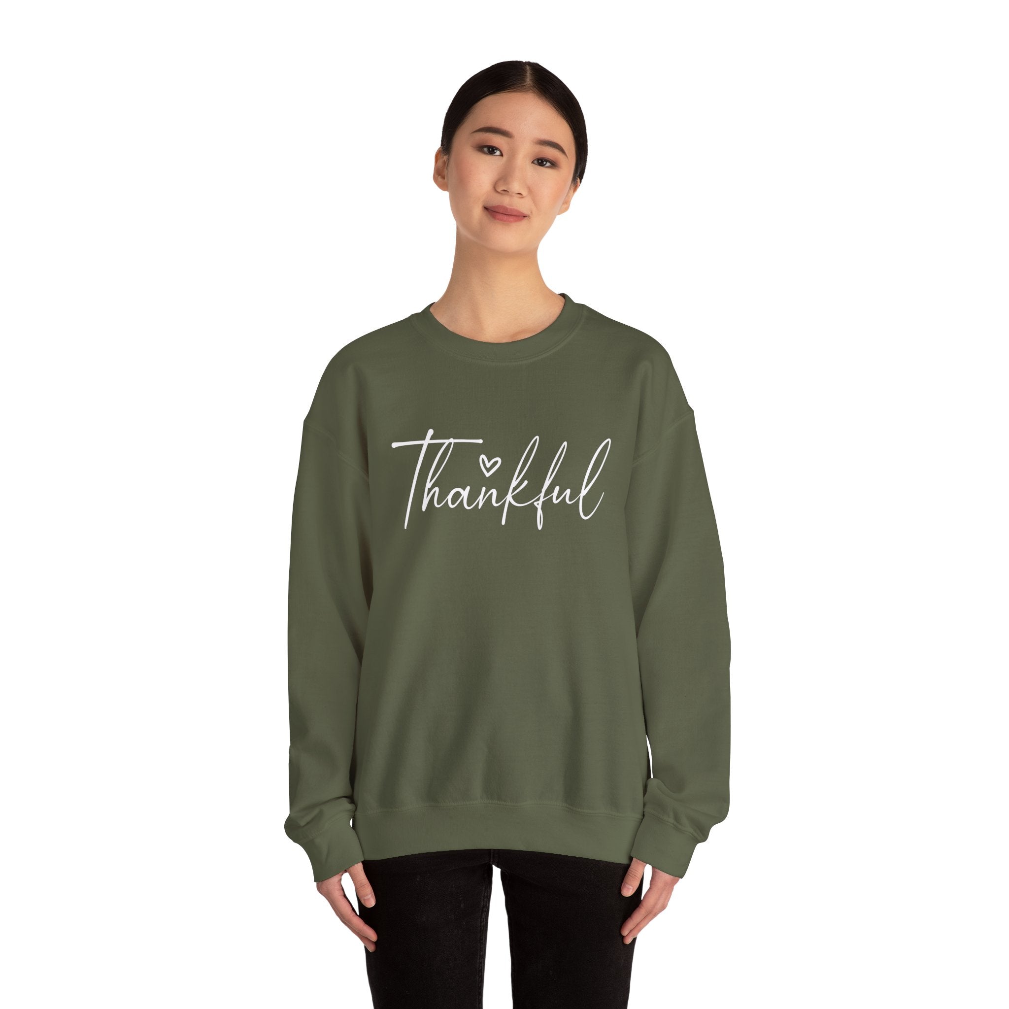 Thankful Heart Thanksgiving Sweatshirt