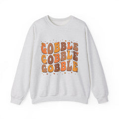 Gobble Gobble Gobble Retro Thanksgiving Sweatshirt