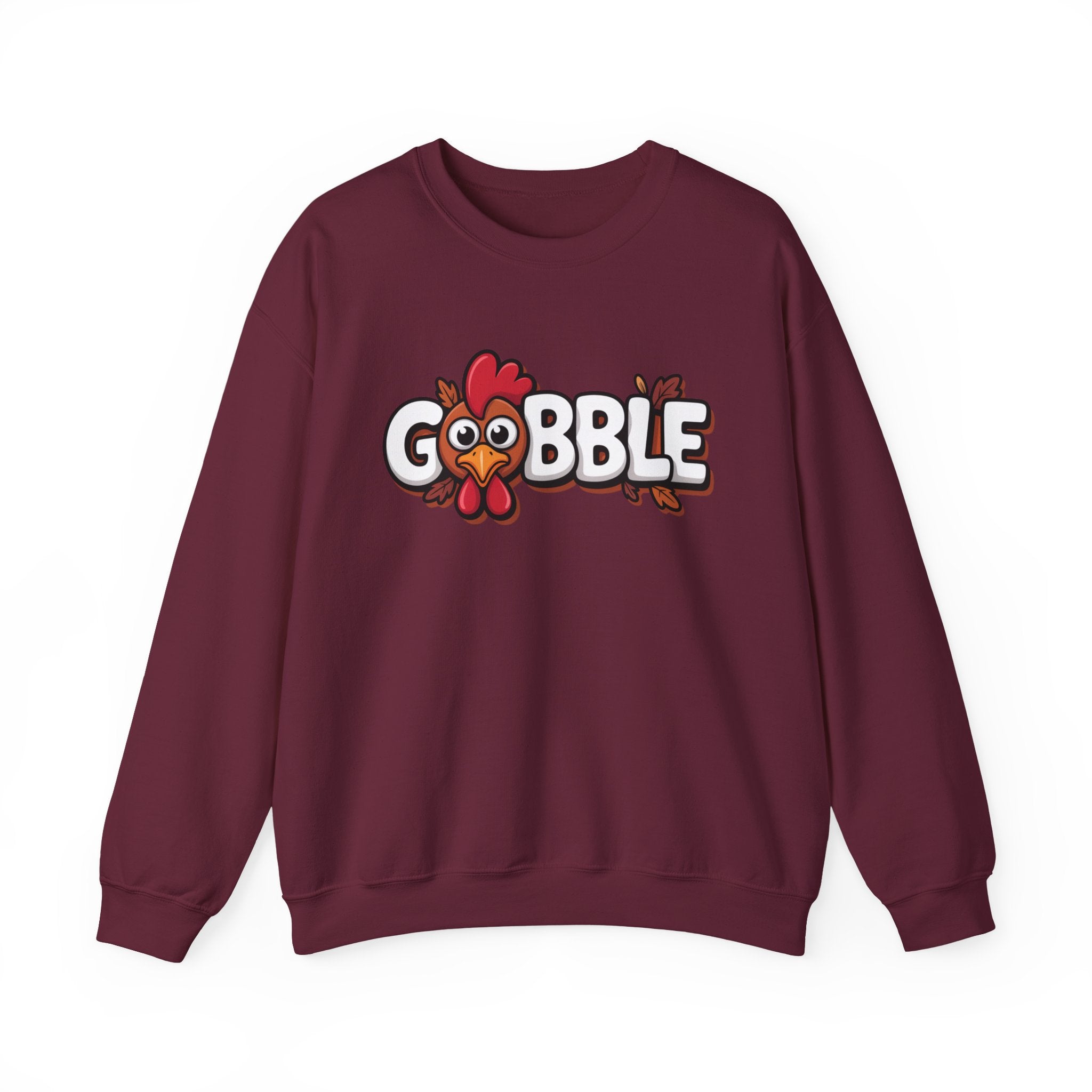 Gobble Turkey Thanksgiving Holiday Sweatshirt