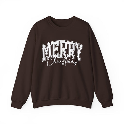 Merry Christmas Womens Christmas Sweatshirt | Womens Holiday Sweater