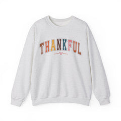 Thankful Multicolor Varsity Sweatshirt
