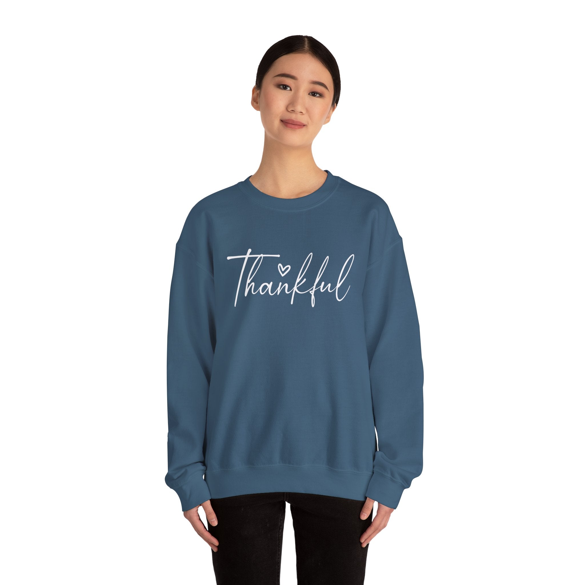 Thankful Heart Thanksgiving Sweatshirt