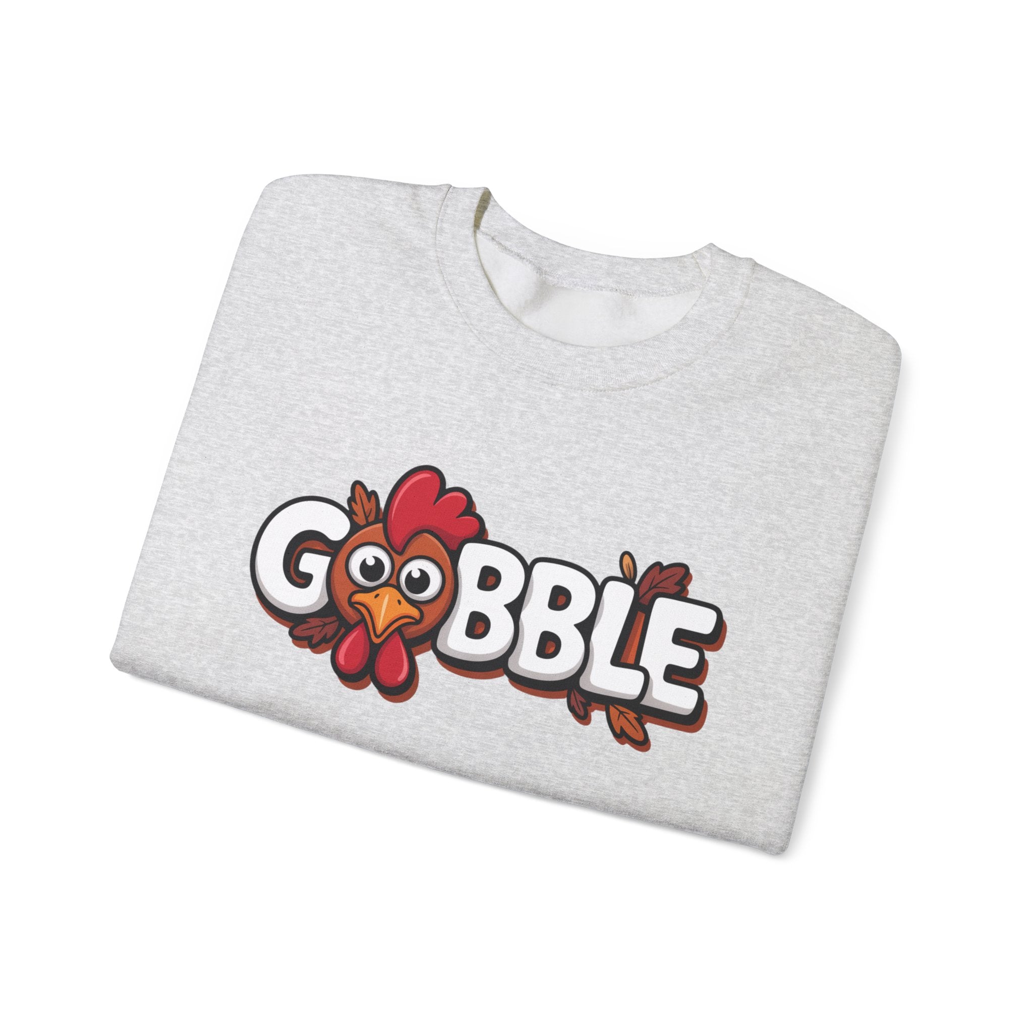 Gobble Turkey Thanksgiving Holiday Sweatshirt