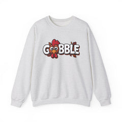 Gobble Turkey Thanksgiving Holiday Sweatshirt