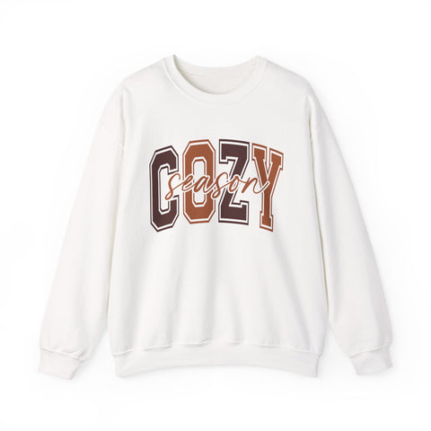 Cozy Season Varsity Womens Sweatshirt