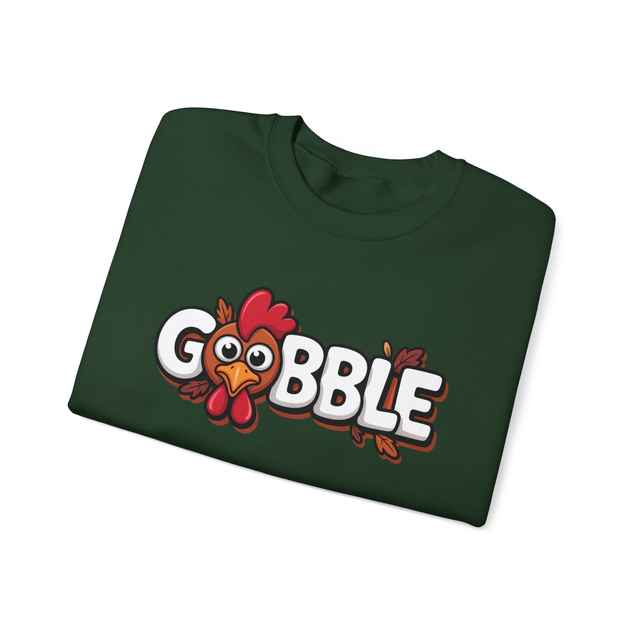 Gobble Turkey Thanksgiving Holiday Sweatshirt