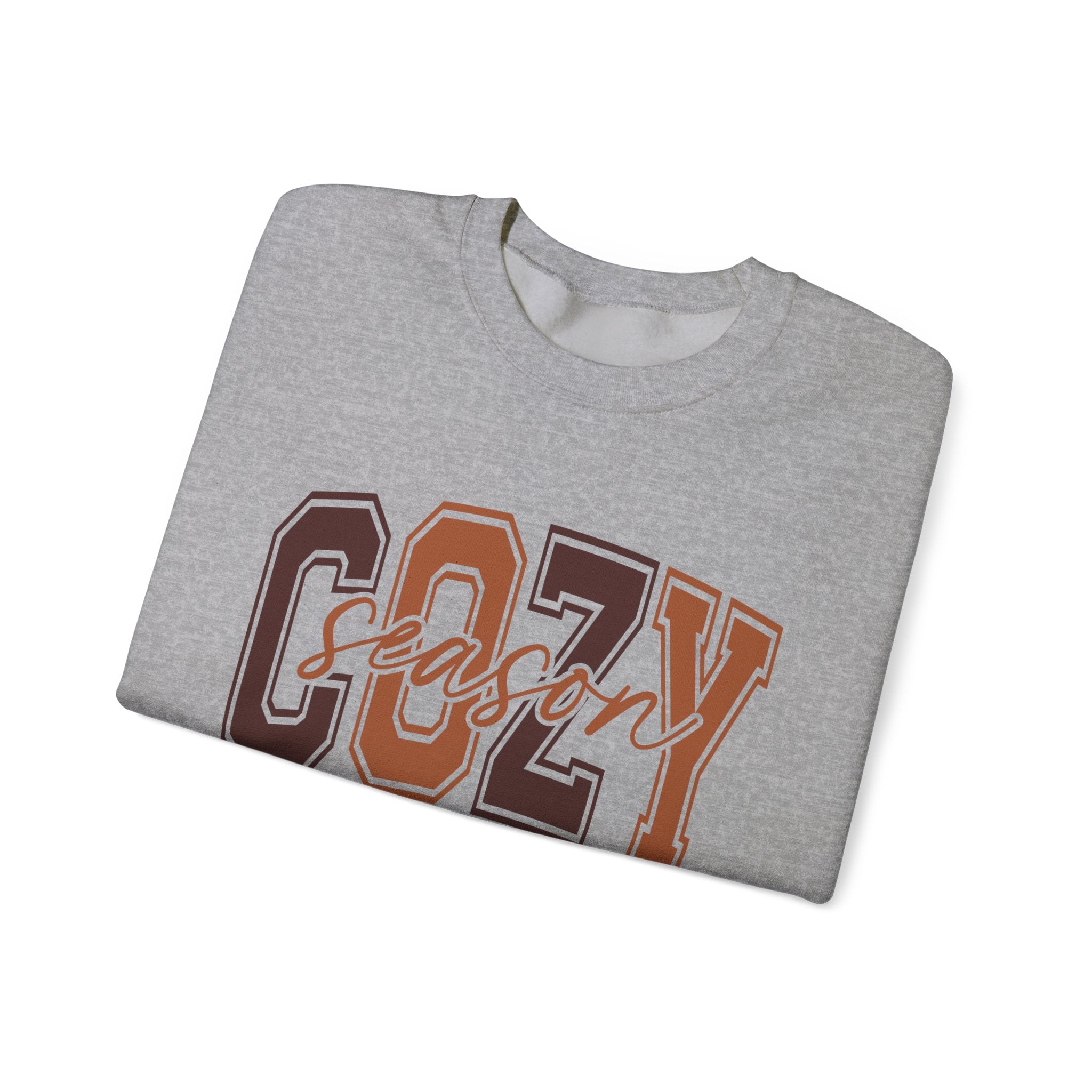 Cozy Season Varsity Womens Sweatshirt