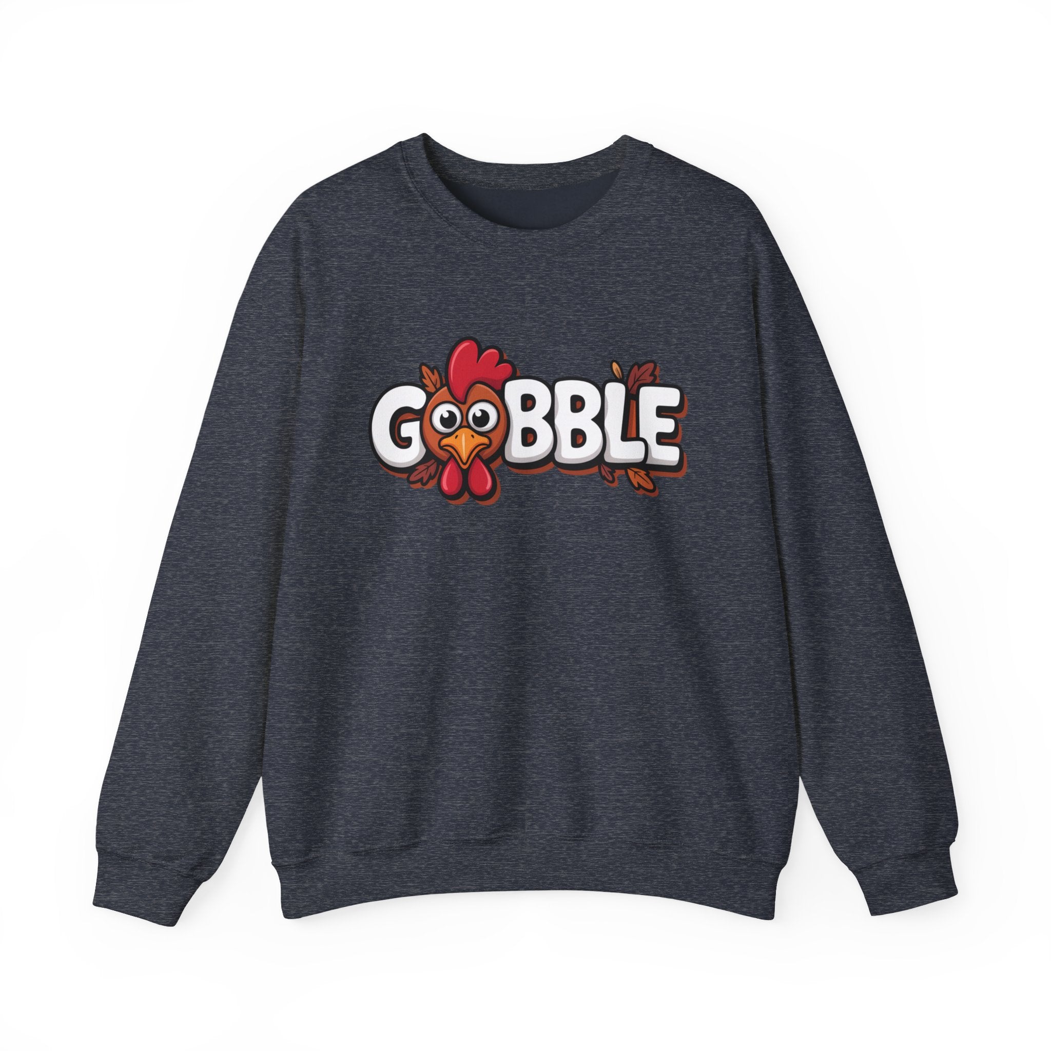 Gobble Turkey Thanksgiving Holiday Sweatshirt