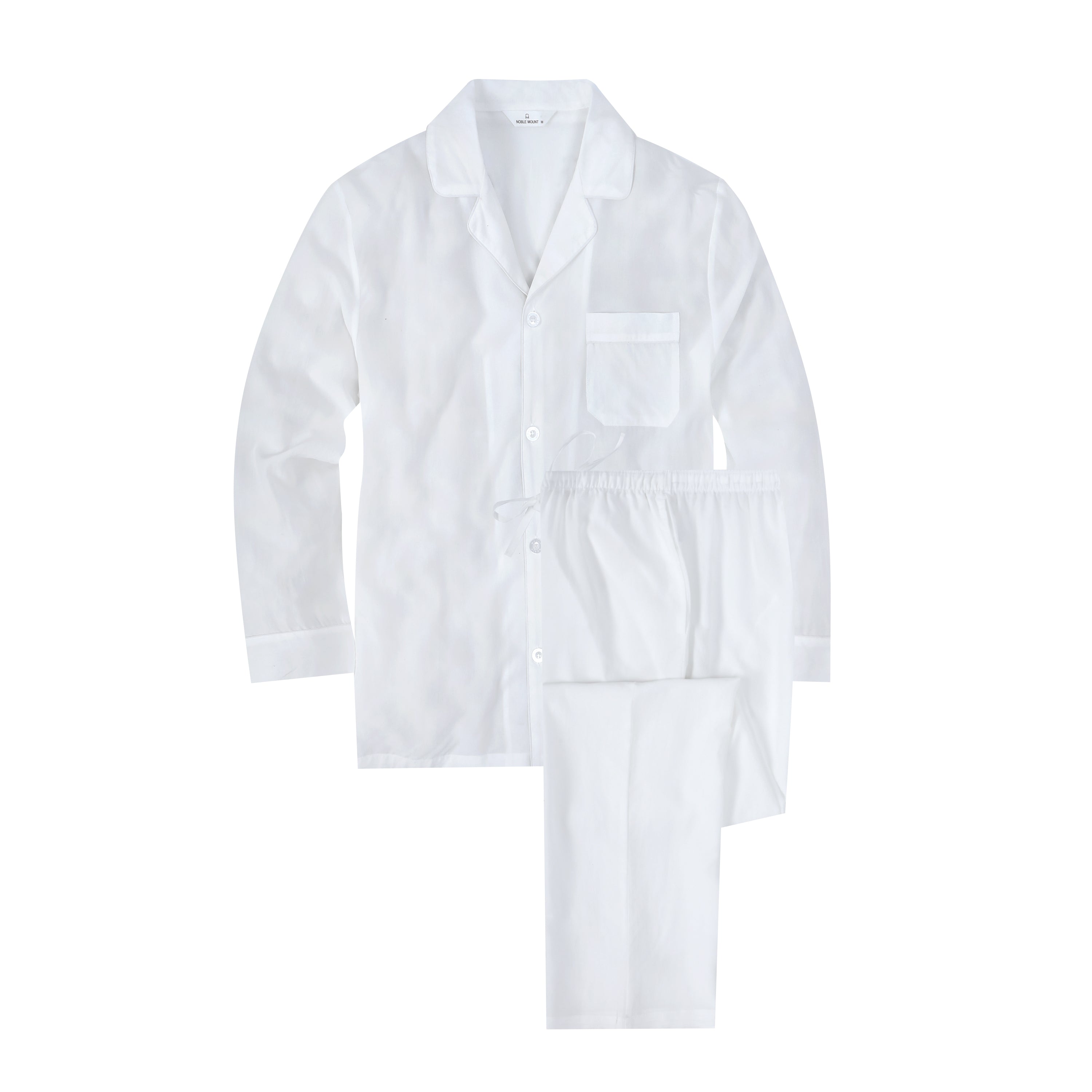 Mens 2-Piece Cooling Pajama Set made from Eucalyptus Tencel - Hypoallergenic and Eco-Friendly Fabric