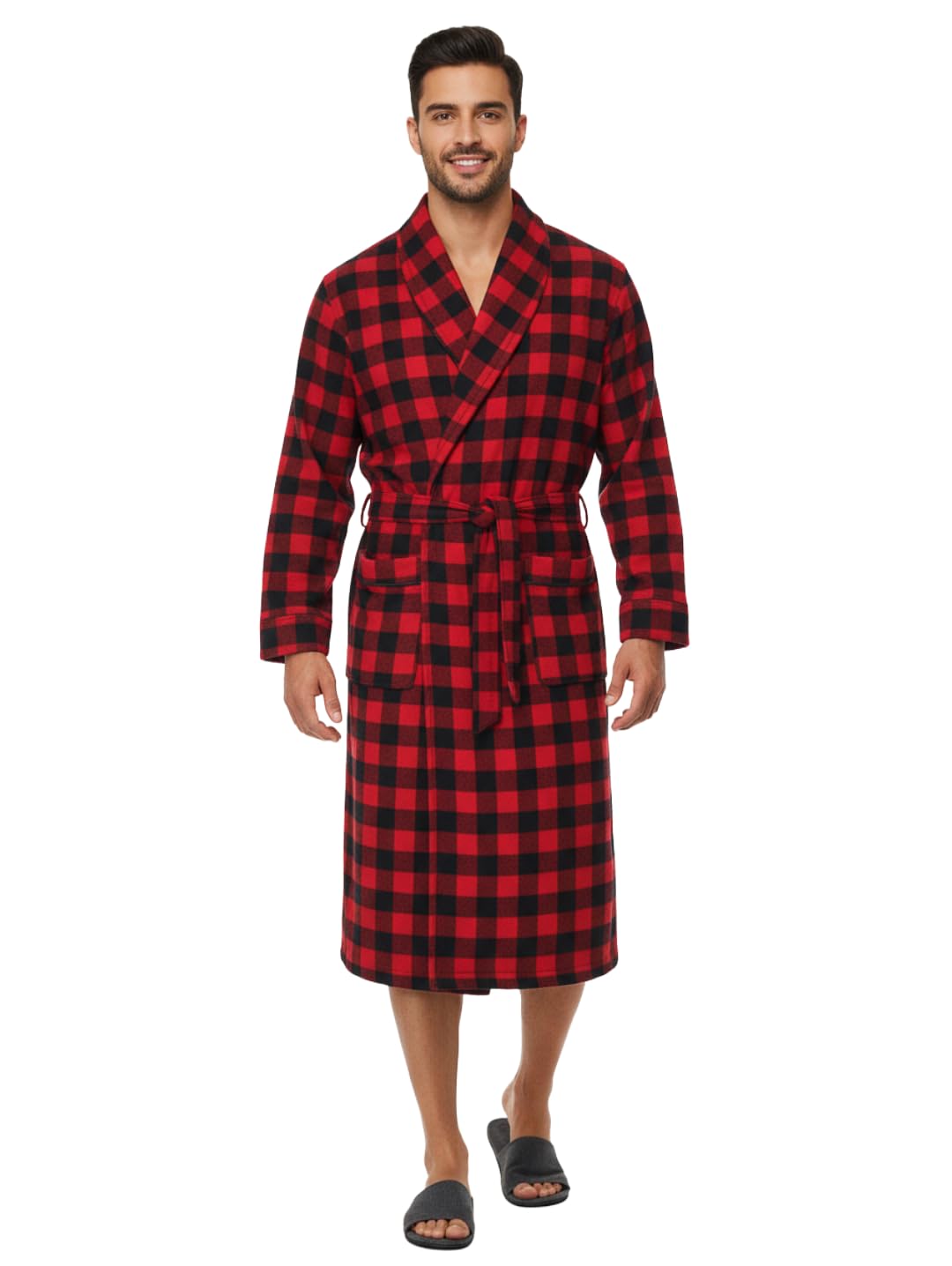 Flannel People Men's Flannel Robe