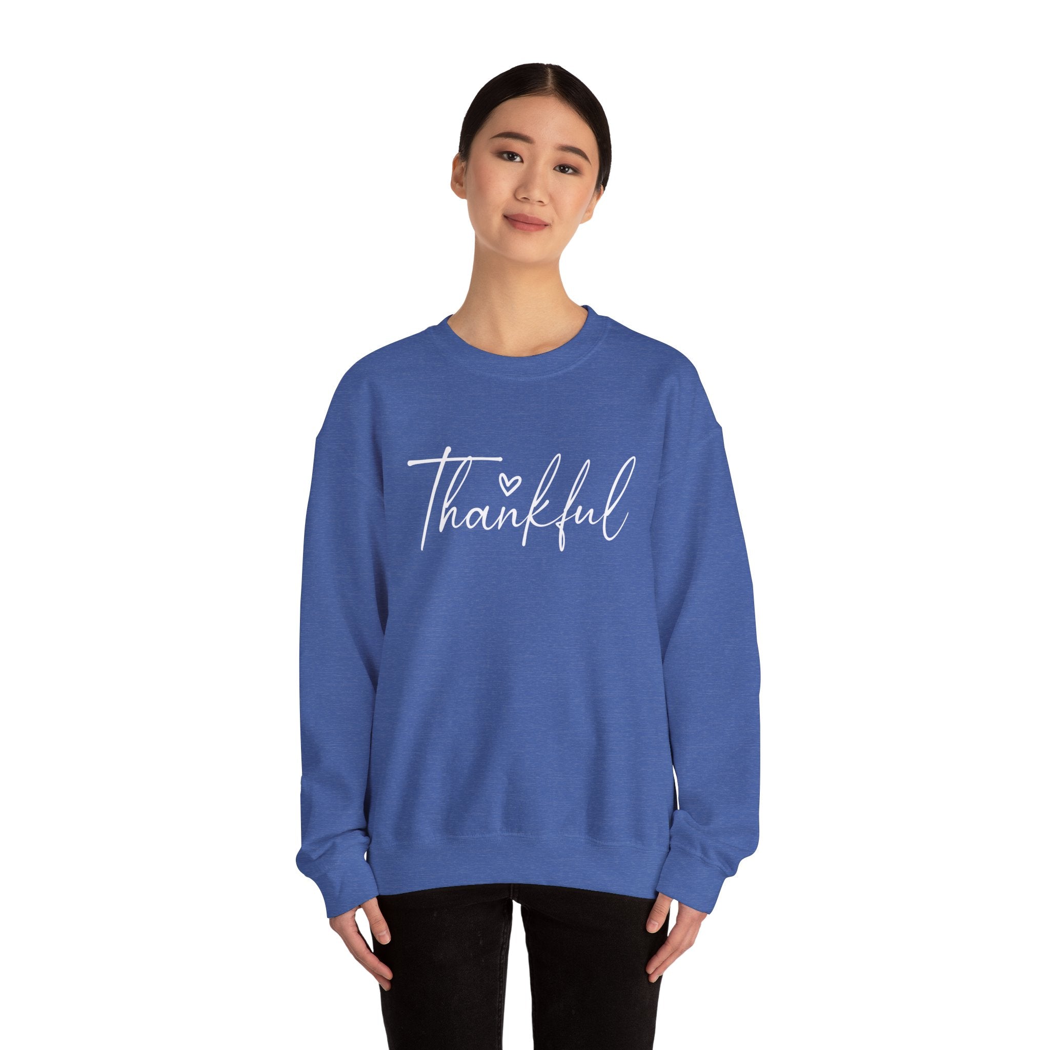Thankful Heart Thanksgiving Sweatshirt