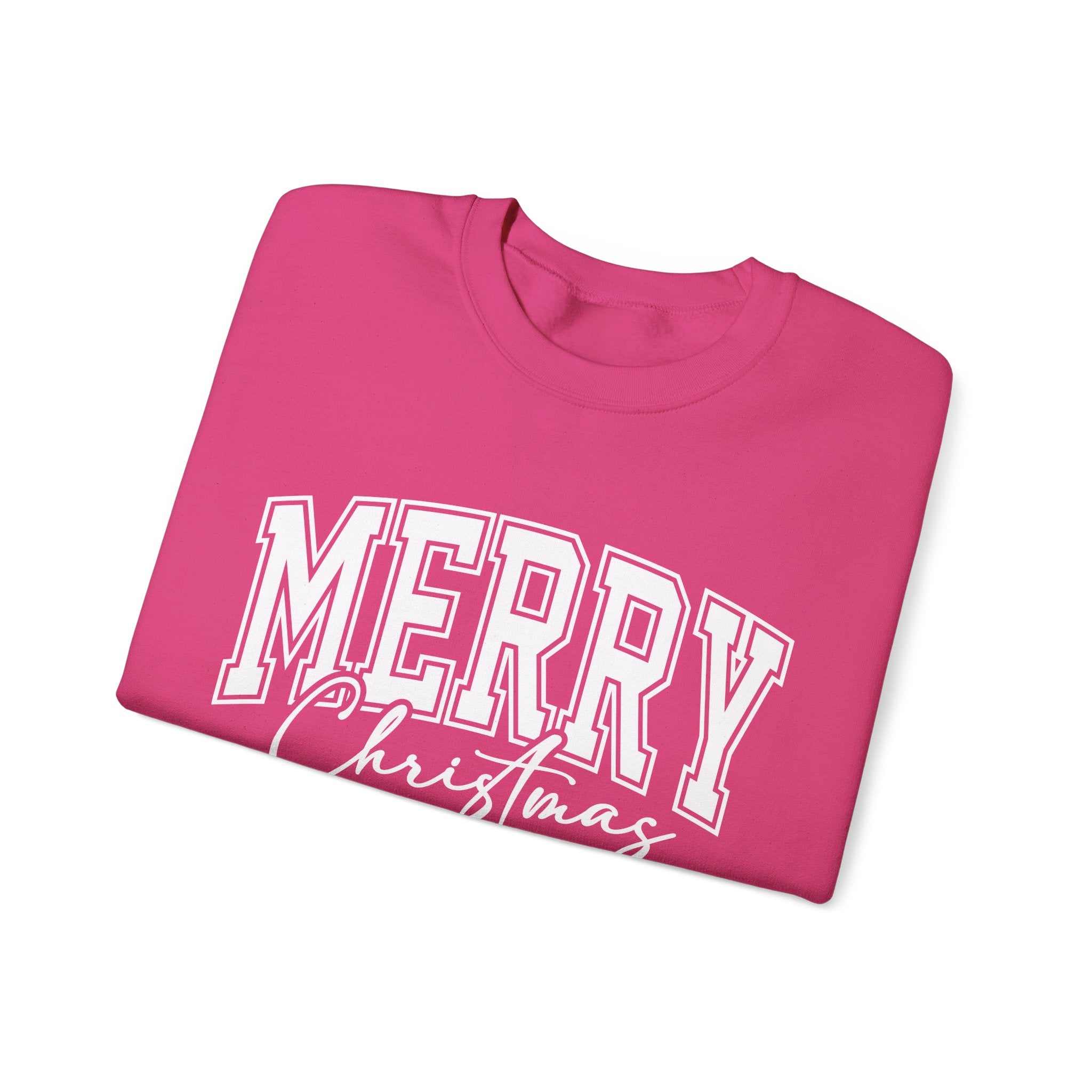 Merry Christmas Womens Christmas Sweatshirt | Womens Holiday Sweater