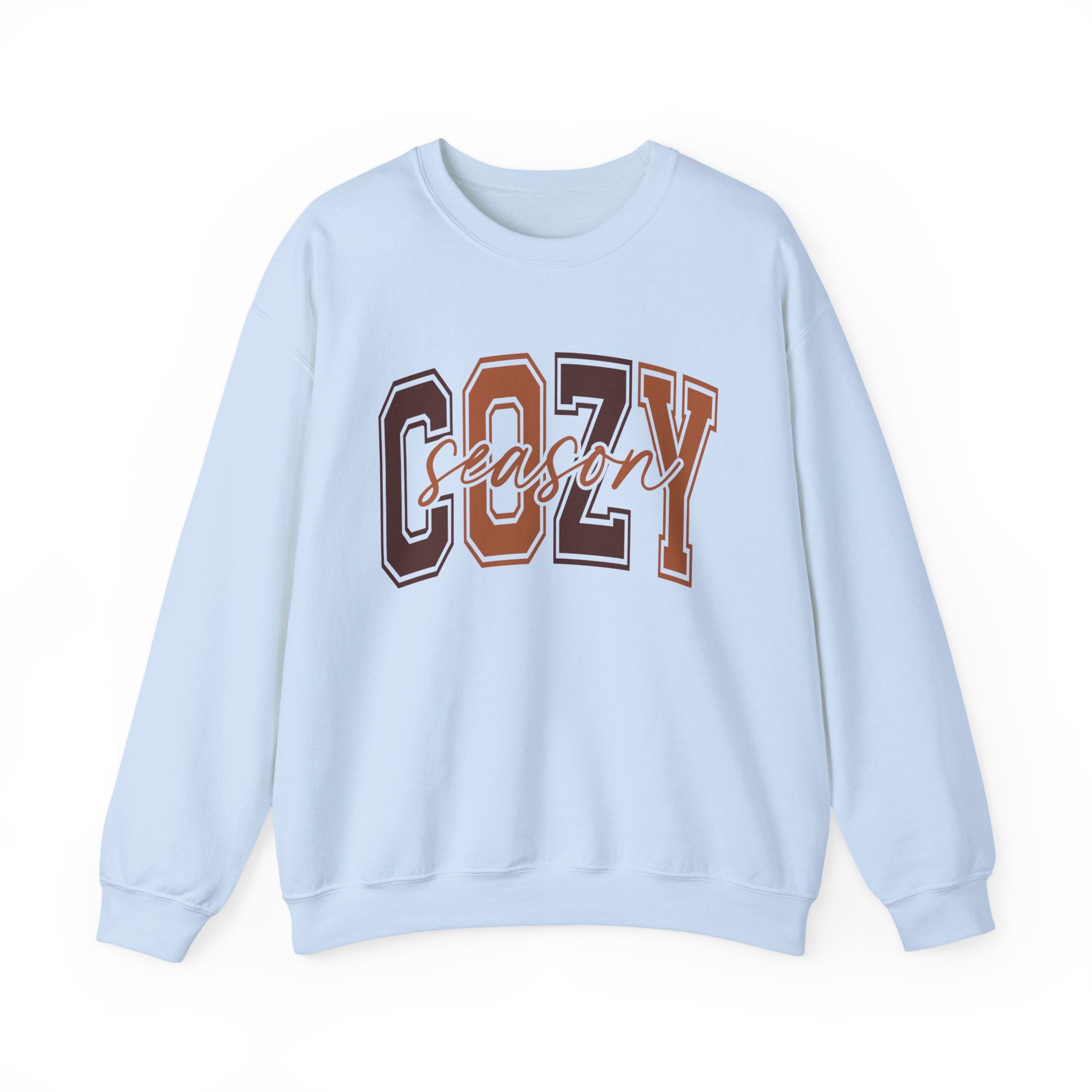 Cozy Season Varsity Womens Sweatshirt
