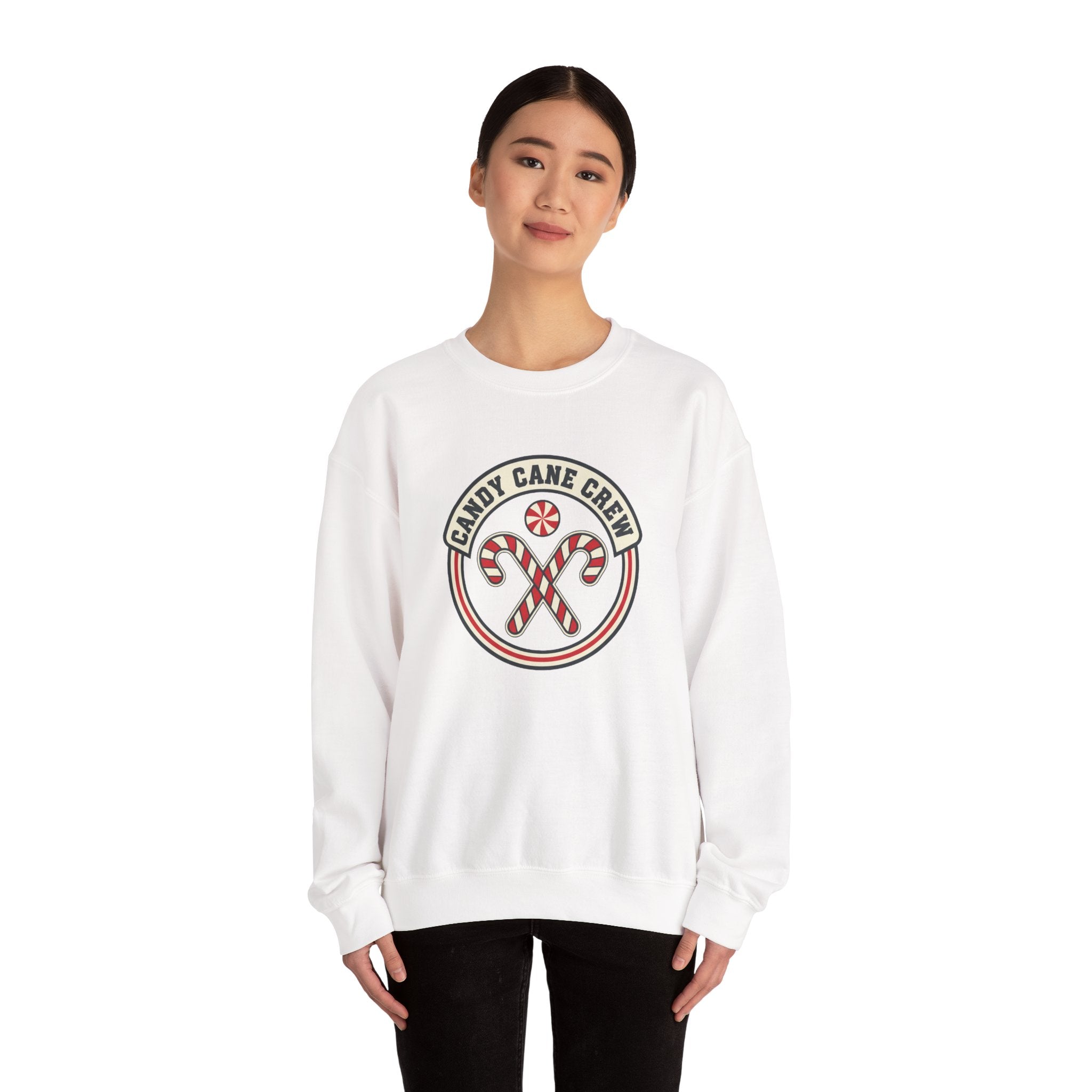 Candy Cane Crew Sweatshirt