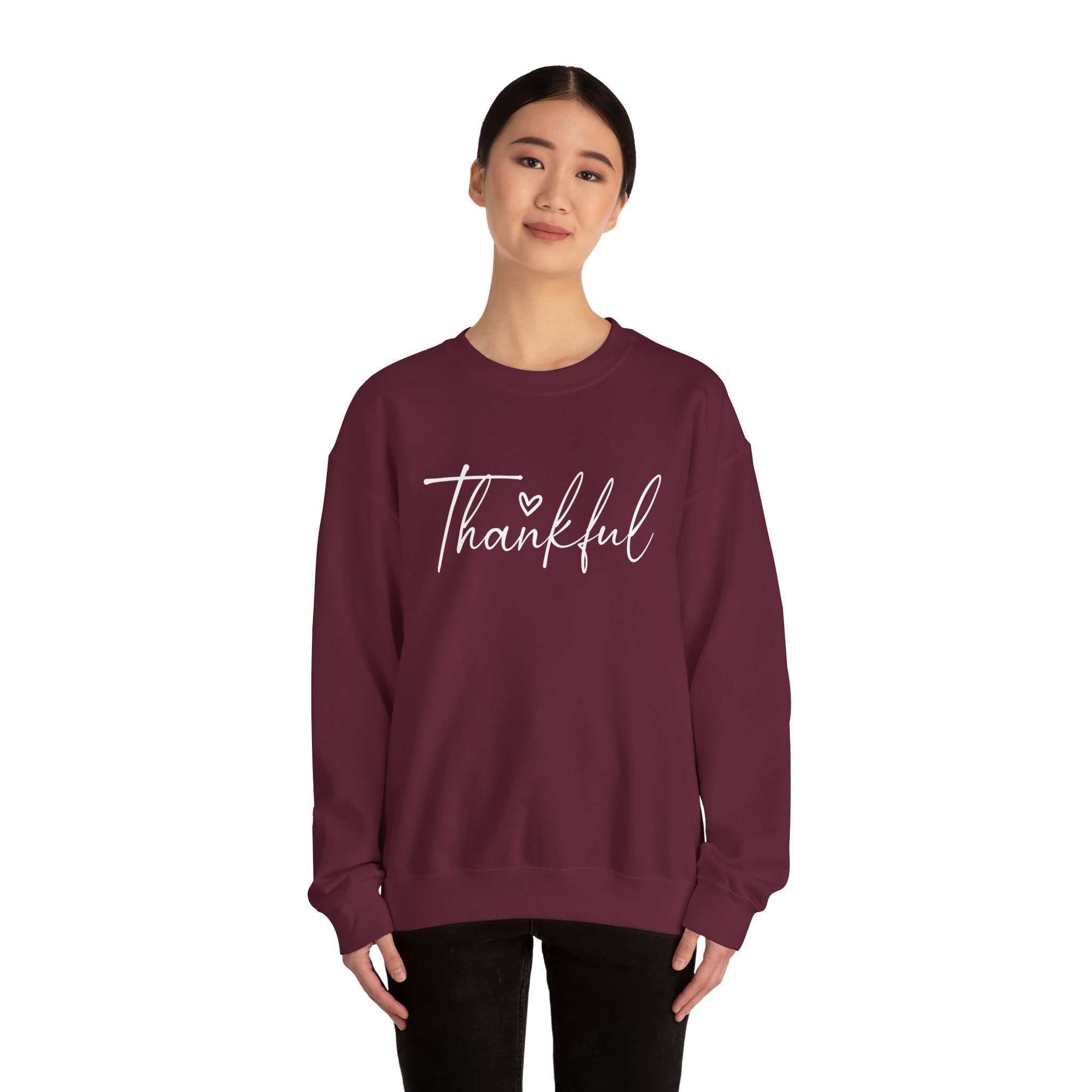 Thankful Heart Thanksgiving Sweatshirt