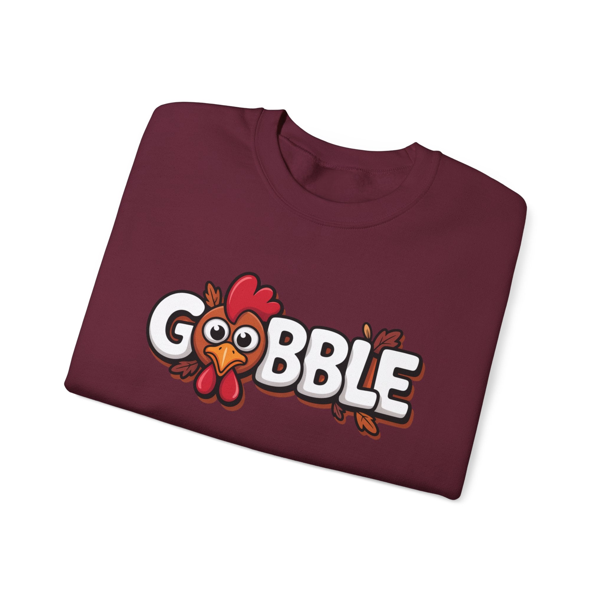 Gobble Turkey Thanksgiving Holiday Sweatshirt