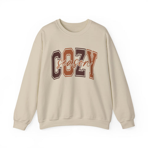 Cozy Season Varsity Womens Sweatshirt