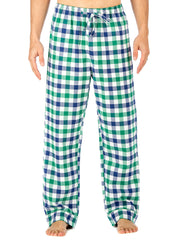 Mens 100% Cotton Flannel Lounge Pants