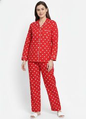 Polka Dots Red-White