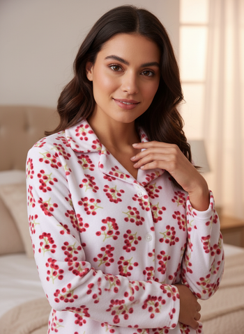 Women's Microfleece Pajama Set