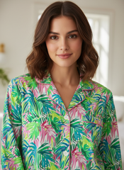 Tropical Bliss - Green Pink