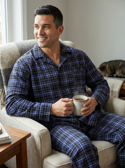 Plaid Blue-Black