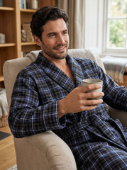 Plaid Navy/Black