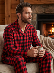 Gingham Red-Black