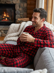 Gingham Red-Black