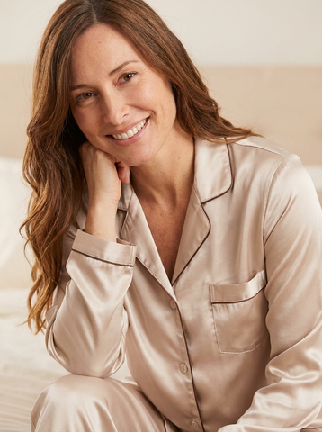 Women's Satin Pajama/Sleepwear Set