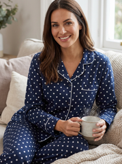 Dots Diva Dark Blue/Light Blue