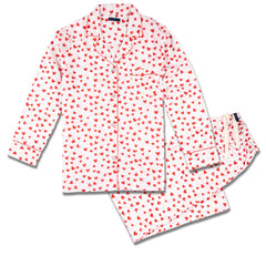 Womens 100% Cotton Poplin Pajama Set