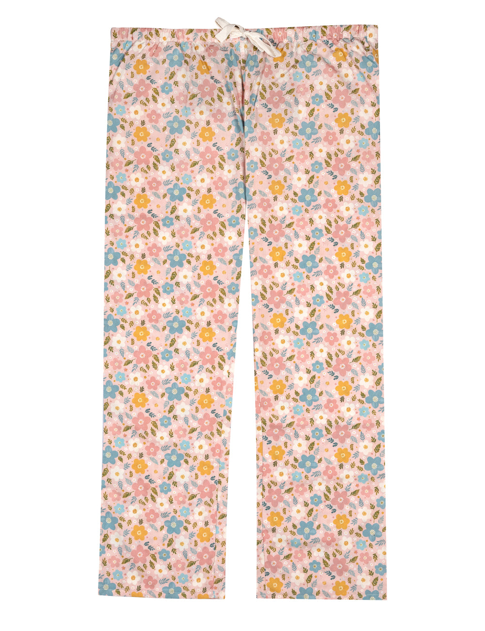 Womens 100% Cotton Poplin Lounge Pant