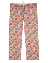 Womens 100% Cotton Poplin Lounge Pant
