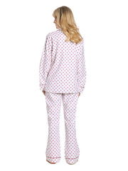 Dots Diva White-Red