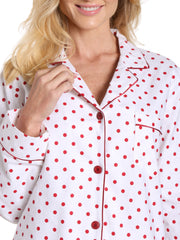 Dots Diva White-Red