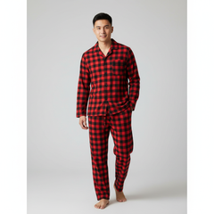 Gingham Red-Black